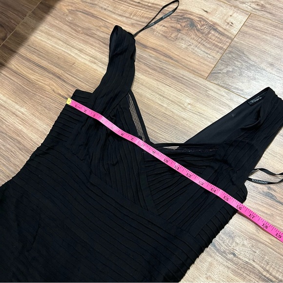 Tadashi Shoji Annika Black Long Gown Dress 6L2021L - Picture 11 of 16